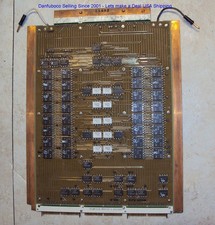 CRAY 1 Super Computer Memory Board with ECL chips and Round Ground pins. WOW