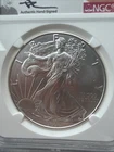 2020 P Silver Eagle Emer Issue NGC MS 70 First Day SIGNED John Mercanti 040220
