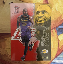 Topps 2026 LeBron James Los Angeles Lakers #51 Serial Numbered /25