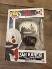 Funko Pop! Animation Tokyo Ghoul Ken Kaneki Vinyl Figure #61 SEALED