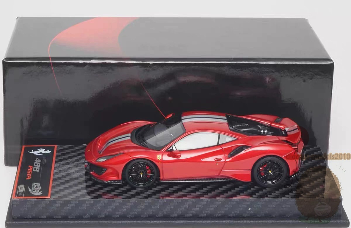 BBR 1/43 Ferrari 488 Pista Limited Resin Car Model Simulation