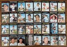 1971 Topps Baseball Card 32 Dif Semi Hi#’s, Denny LeMaster, Dave Bristol, G-Vg