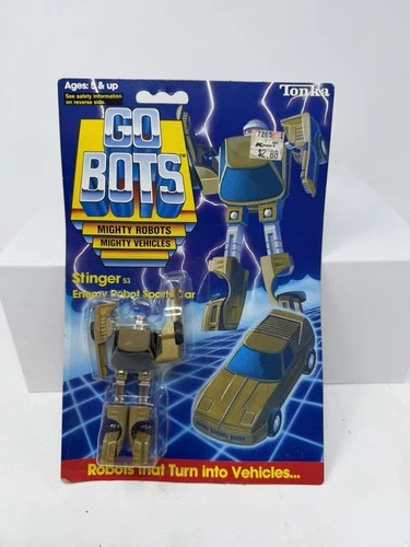 Vintage 1985 Tonka G1 Gobots Transformer #7254 Stinger NOS Factory Sealed