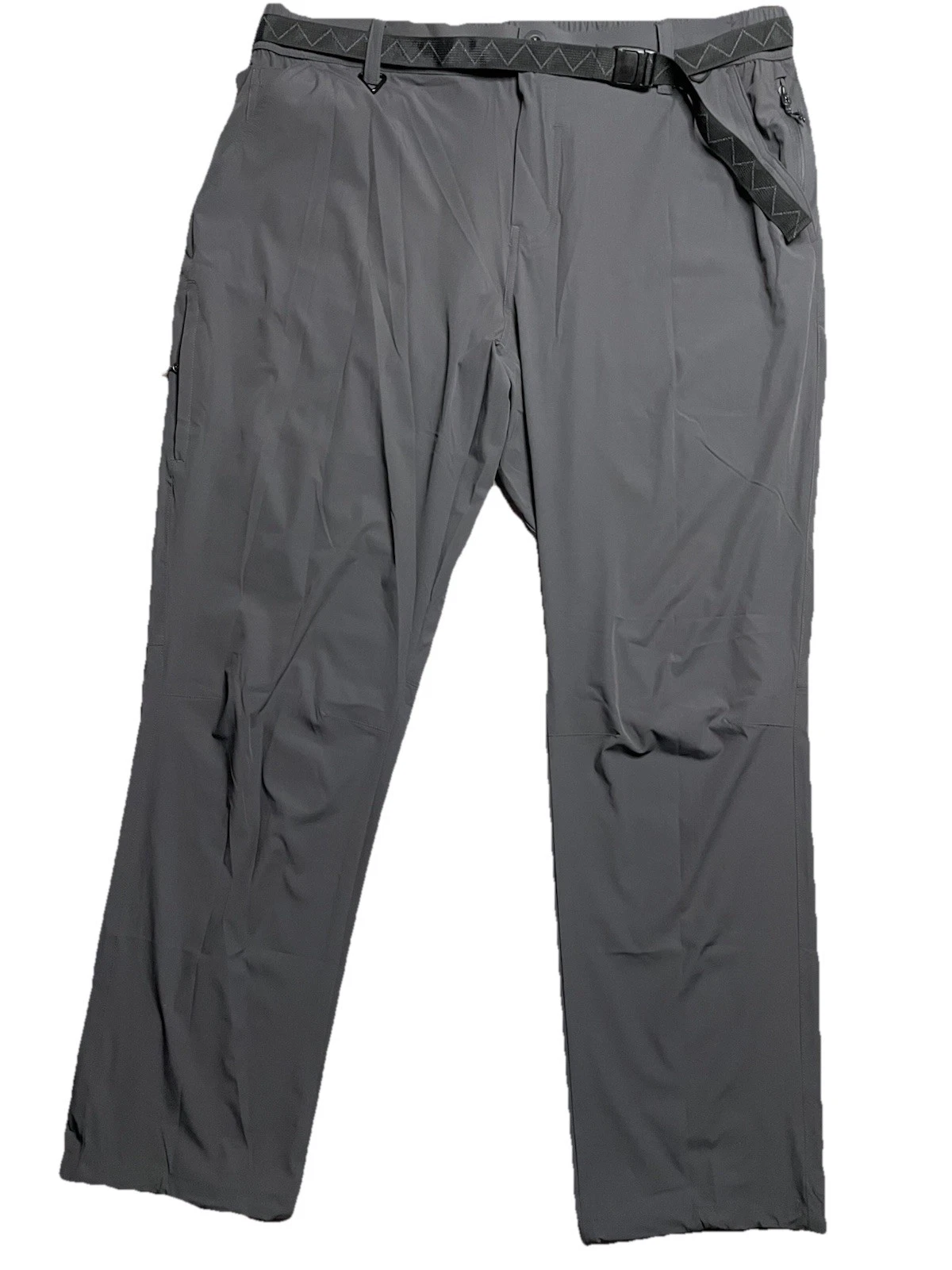 Seadon Mens Gray Travel EXP Pants 40x30 Polyester Spandex Hiking Outdoor Pants
