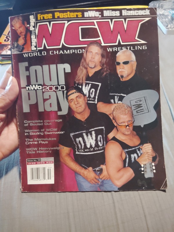 WCW Magazine Issue 59 Kevin Nash Scott Steiner Bret Hart WWE WWF - Has Poster