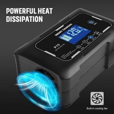 Smart Car Charger, Lifepo4 12V/15A 24V/10A Lead-Acid(AGM/Gel/SLA) Pulse Repair