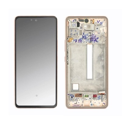Original Samsung Galaxy A53 5G A536B Display Touchscreen Bildschirm Peach Orange