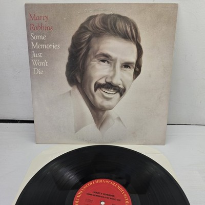 Marty Robbins Some Memories Just Won t Die LP Vinyl Record EX 1983 Columbia