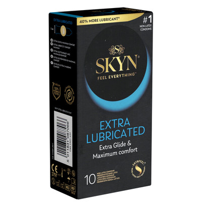 SKYN Latexfreie Kondome 10 Stück EXTRA Lubricated