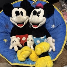 Disney Mickey And Minnie Mouse Scentsy Buddy 18" Plush Stuffed Animal