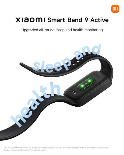 Xiaomi Smart Band 9 Active Schermo TFT 1.47 Monitoraggio Salute SpO2 Frequenza - Foto 14 di 24