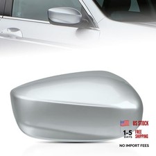 Passenger Side Mirror Cover Rear View Mirror Cap Passenger side Silver