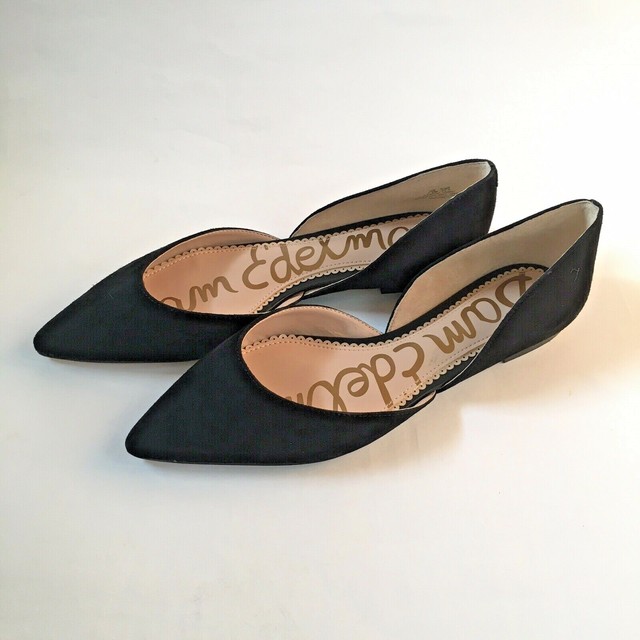 sam edelman rini pointed suede flats