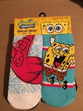 Spongebob 10 pairs low cut socks 4-10