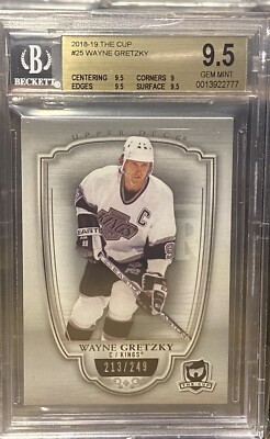 2018-19 Upper Deck The Cup /249 Wayne Gretzky #25 BGS 9.5