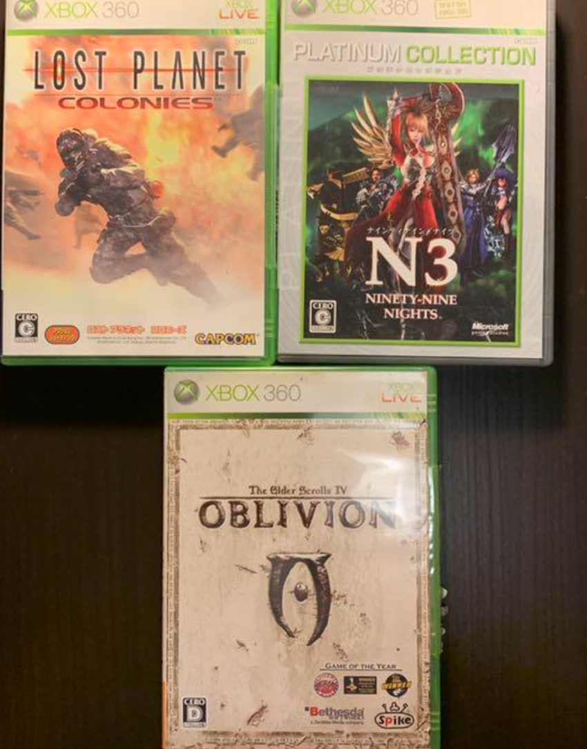 XBOX360 Used Software 7-packs set from Japan(Used)(Good condition