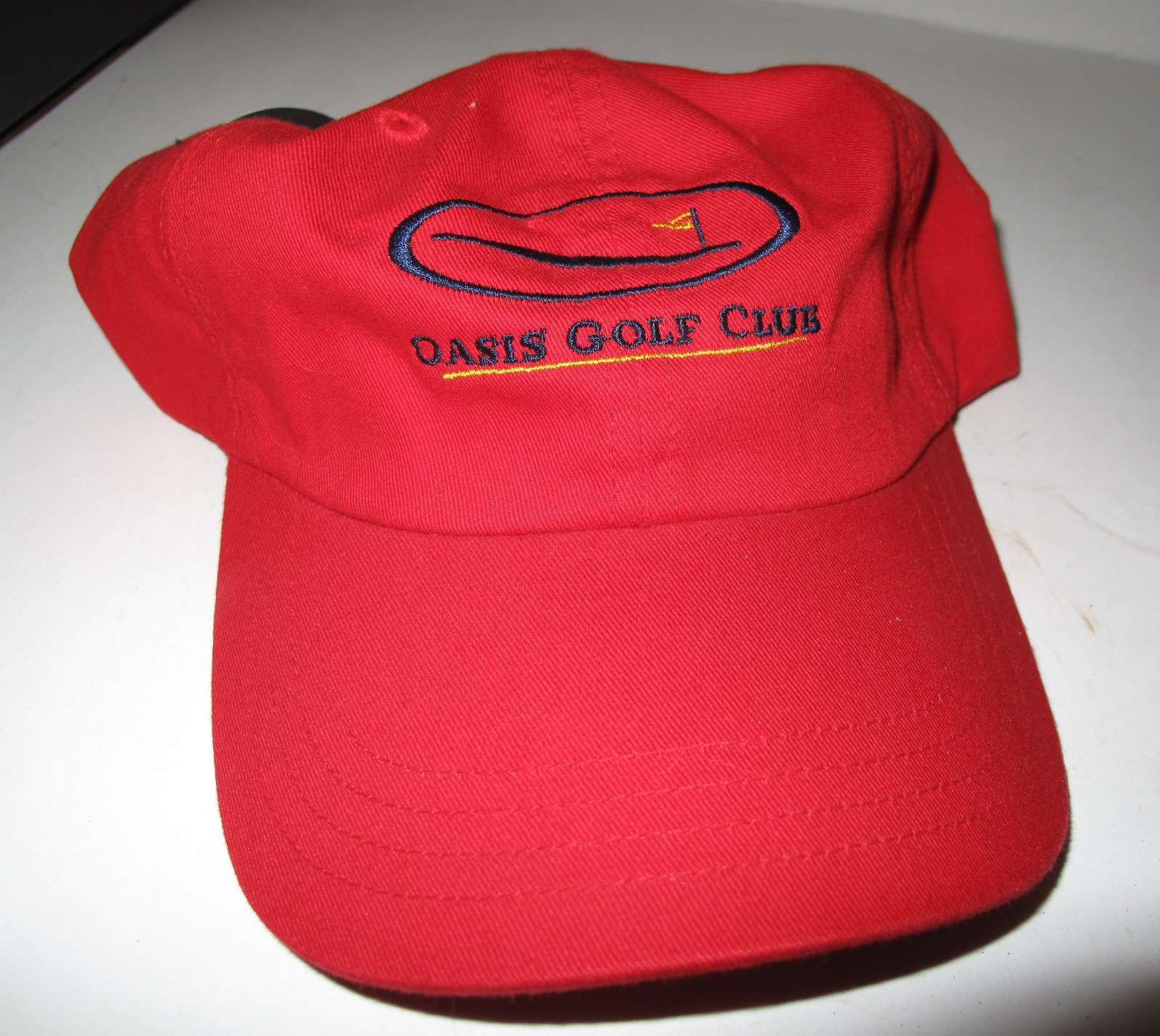 New With Tags. Imperial Headwear Oasis Golf Club Hat. Red. Unstructured