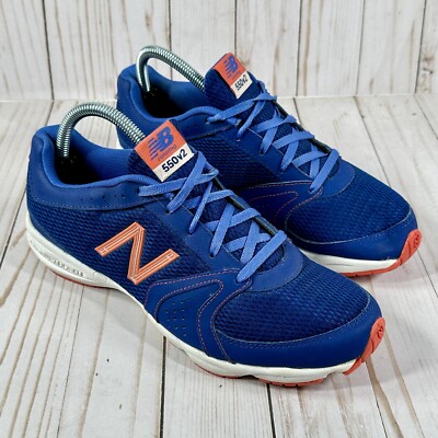 New Balance Womens 550 V2 WE550NO2 Blue Running Sneakers Size 9 Acteva Ultralite