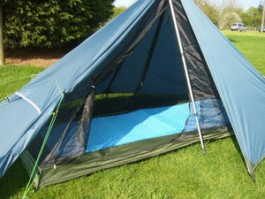pyramid backpacking tent