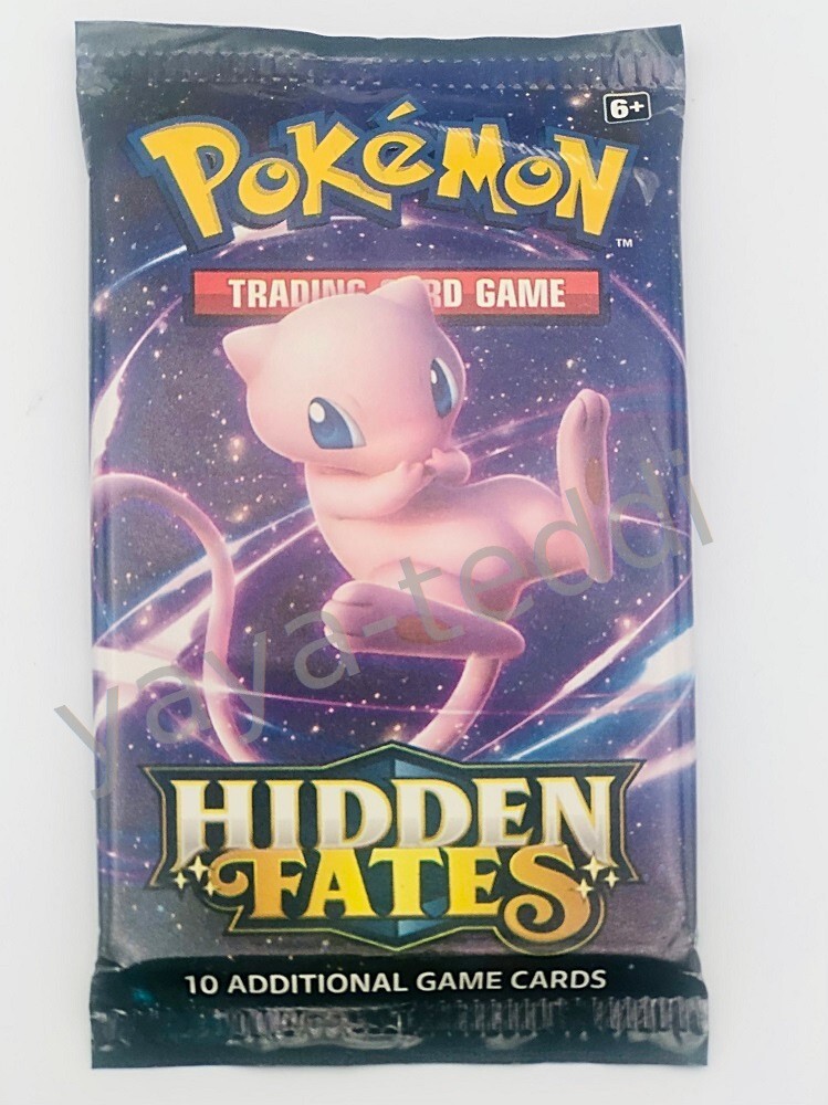 Pokemon TCG - Hidden Fates Booster Pack - Mew Art-Work | eBay