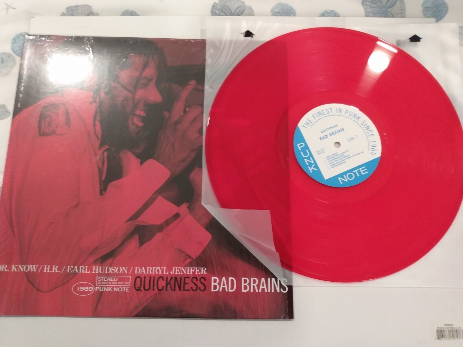 Bad Brains Quickness Red vinyl Punk Note Minor Threat fugazi black flag