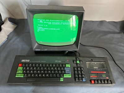 Moniteur Amstrad GT65 - Pour CPC 464, 664, 6128 - Monochrome - Testé OK - Rare