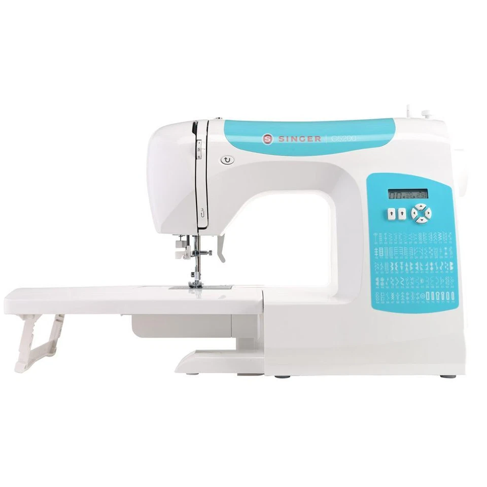 Singer C5205-TQ Computer Nähmaschine aqua blau (türkis) einfache Bedienung - Bild 2 von 4