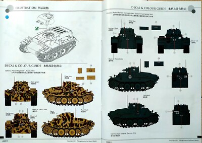 Bronco models 1/35 WWII German Panzerkampfwagen I Ausf.F VK.18.01