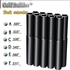 10pcs Golf Club Steel or Graphite Shaft Extender/Extension With Six Size