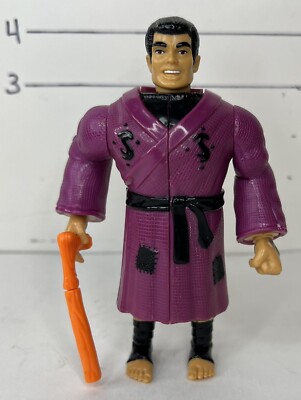 1992 TMNT Mutatin' Splinter Playmates Vintage Action Figure With Cane/Sword
