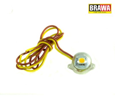 BRAWA 94700 Gauge Neutral LED Lighting Base, 160° Warm White