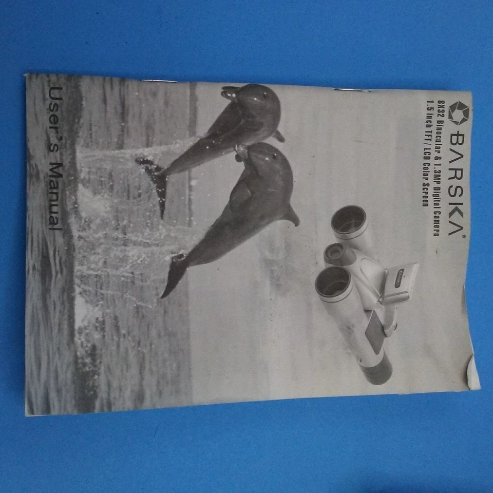 Barska 8x32 Binoculars Digital Camera 3.1MP LCD Screen Complete Set Tested - Image 3 of 4