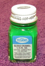 1980 VTG Green 1124 Testors Model Gloss Enamel Paint 1/4 Fl Oz.