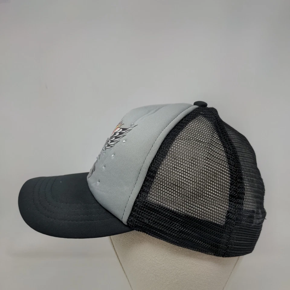 Empyre Fly Calavera Alta Snapback Malla Espalda Camionero Sombrero Multi Talla Única Bling Foto 3 de 4