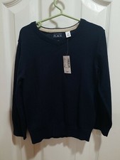 The Children's Place Boys V-Neck Sweater, Blue , 4T, NWT