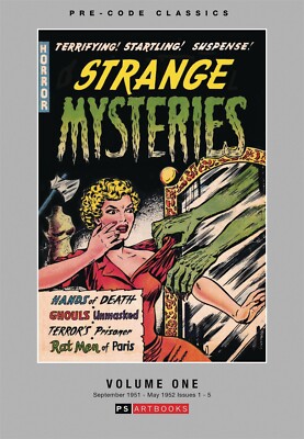 PRE-CODE CLASSICS STRANGE MYSTERIES VOL #1 HARDCOVER PS Artbooks HC