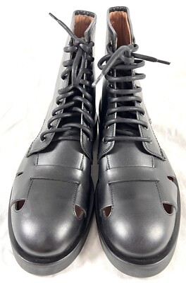 PAUL SMITH Black Leather Men display picture 1