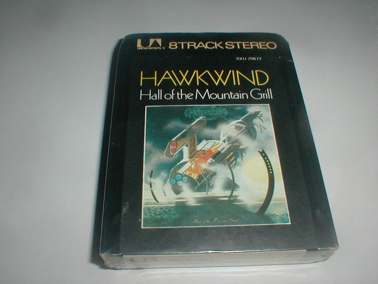 Hawkwind Mountain Grill UK 8 Track Tape SEALED Hard Psych Proto Metal MOTORHEAD