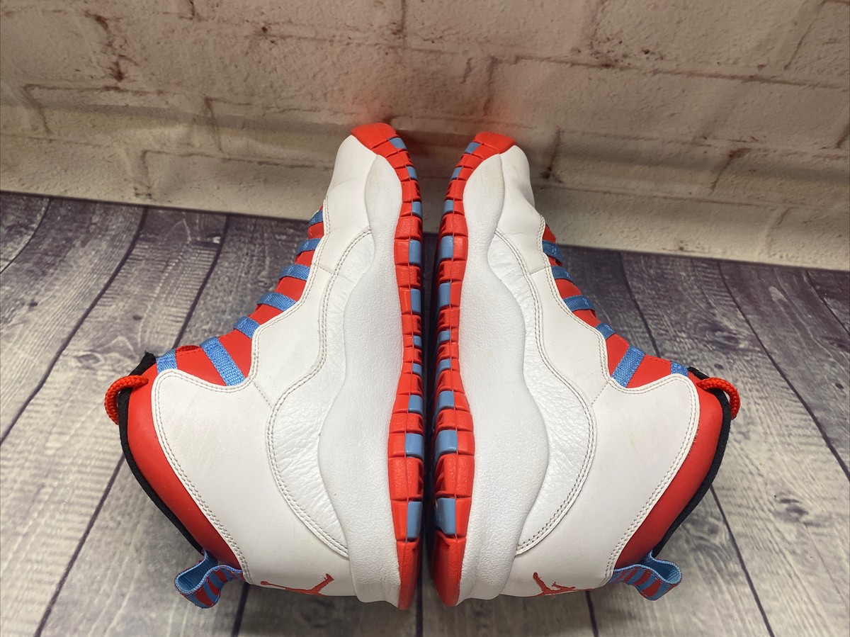 シューズ(男性用) Nike Air Jordan 10 Retro Chicago Flag Nike Air Jordan 10 X Retro Chicago Flag Size 12.5 Shoe
