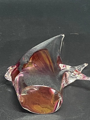 Glass Fish Paperweight, 6" Tall - Picture 4 of 4