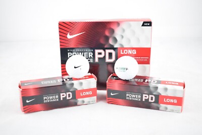 Nike Precision Power Distance PD Long 18x Golfbälle NEU Chibana Golf Course Jp