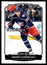 2022-23 O-Pee-Chee #415 Yegor Chinakhov Columbus Blue Jackets Hockey Card