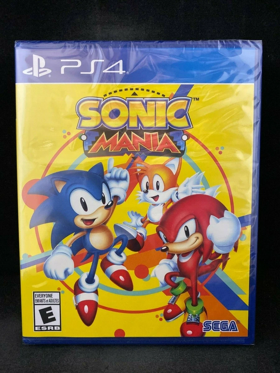 Sonic Mania PlayStation 4 PS4 BRAND NEW Region Free