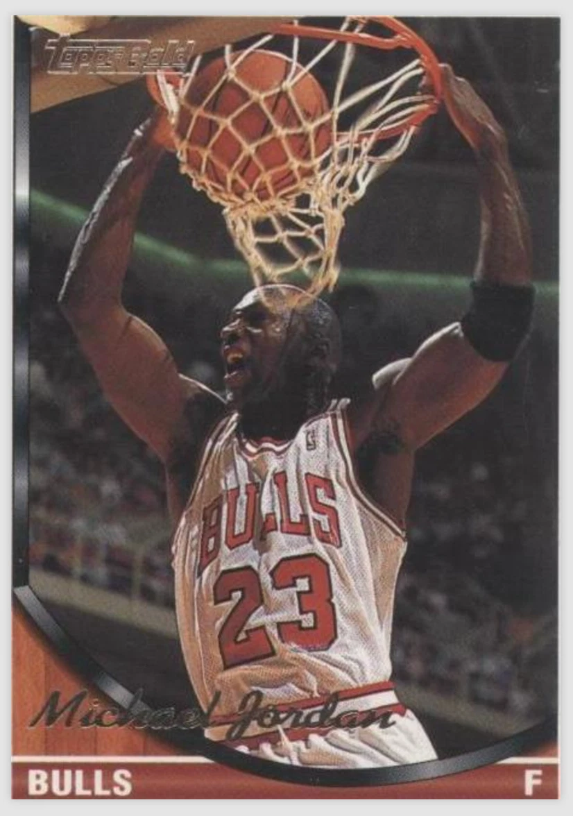 Michael Jordan trading card