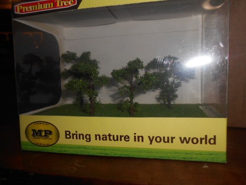 MP Scenery Products item # 70424 N-Scale 2" Scots pine Premium Trees - Picture 2 of 11