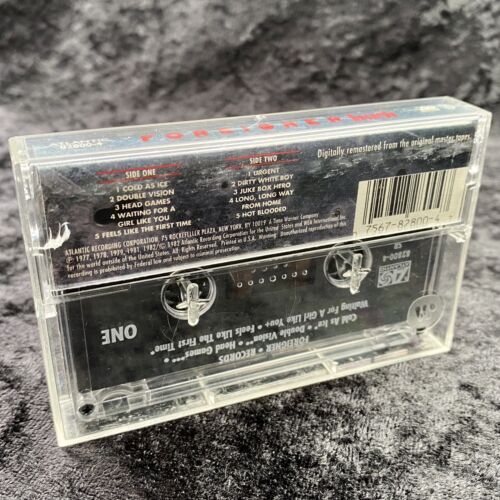 Foreigner Records Cassette Tape Atlantic Hot Blooded Cold As Ice Double Vision - Picture 3 of 5