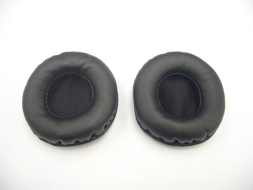2 X Leatherette Ear Cushions 60mm for 