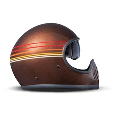 DMD SEVENTYSEVEN Waves Full Face Helmet Polished Bronze