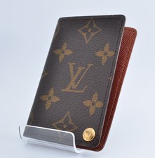 Louis Vuitton Monogram Canvas Porte Cartes Credit Pression Card Holder M60937
