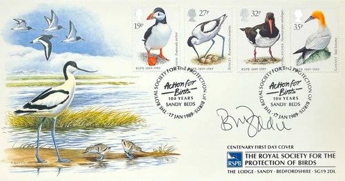 Bill Oddie, The Goodies, Guaranteed Hand Signed RSPB 1989 FDC -  First Day Cover